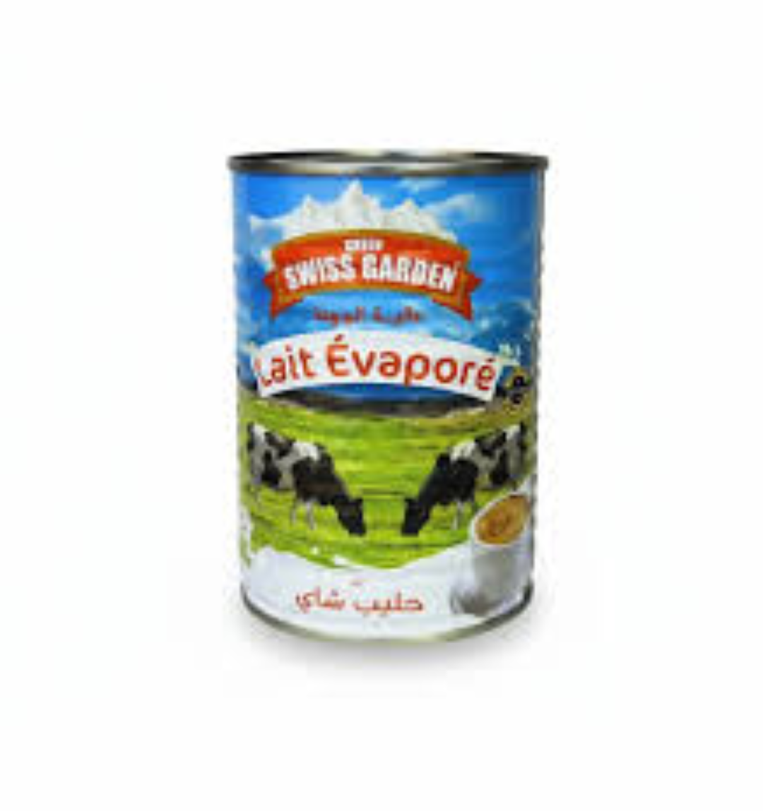 SWISS GARDEN EVAPORATED MILK 410G